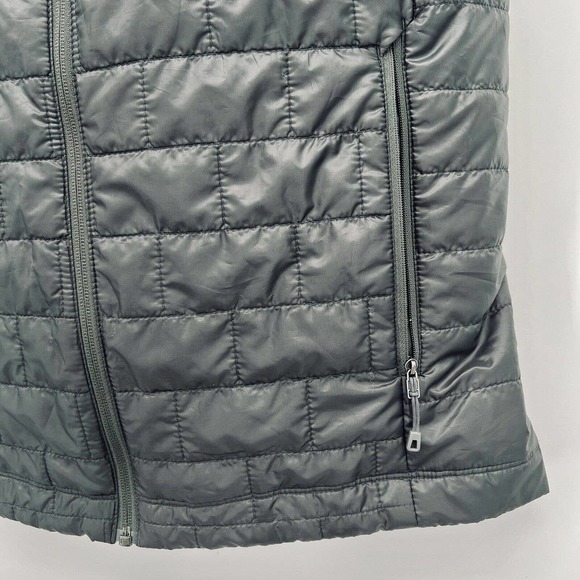Patagonia Men's Dark Grey Quilted Vest Size Medium - Picture 3 of 12